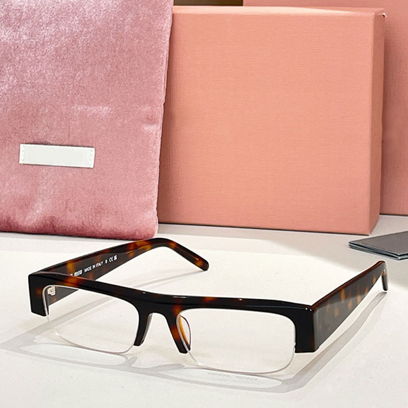 Top Designer women Vedette sunglasses narrow rectangular half frame acetate style UV100% protective glasses retro tortoiseshell Business lady eyewear