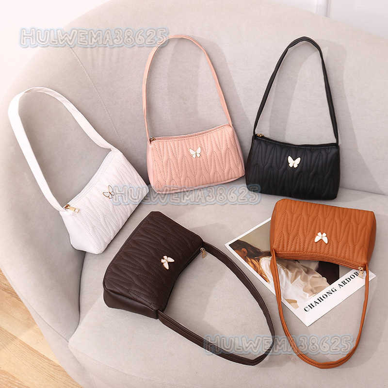 Lingge Underarm Bag for Women 2025 New Embroidery Bag for Women Small Bag New Fashion Shoulder Bag Bags H250804
