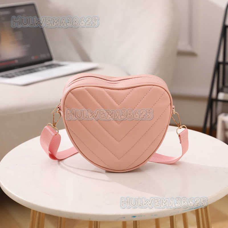 Sweet Heart-shaped Small Bag 2025 New Fashion Embroidered Womens Bag Shoulder Crossbody Bag Ladies Phone Bag H250804