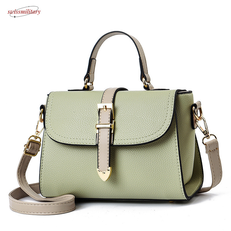 2025 New Fashion Small Square Handbag Korean Style Trendy Single Shoulder Crossbody Women's Bag swissmilitary