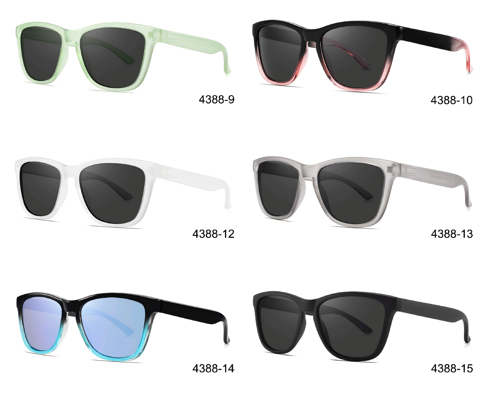 Trendy oversized sunglasses modern polycarbonate frames men ladies Classic wayfarer polarized lenses anti-fog UV protection beach city strolling pj2