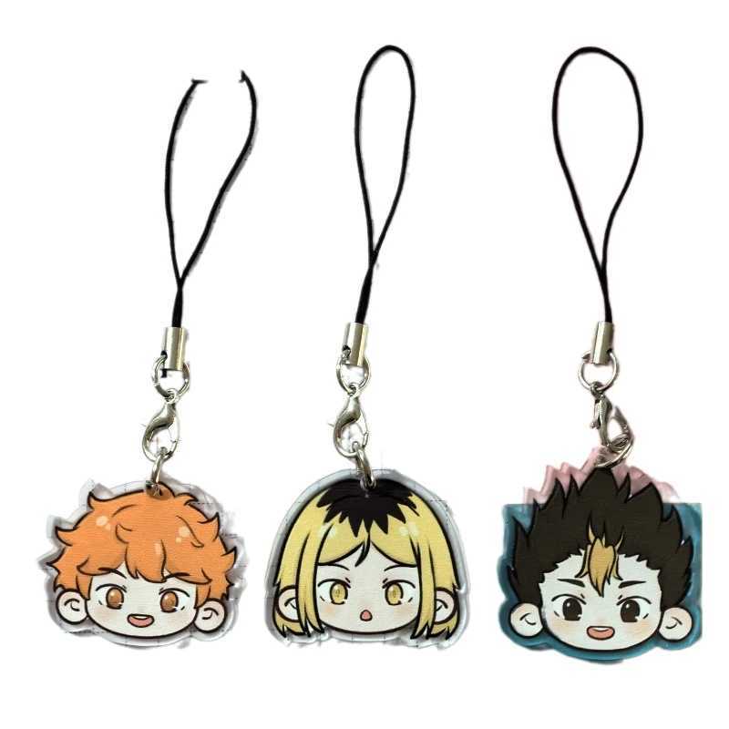 Anime Haikyu!! Cosplay Funny Long Keychain Bag Pendant Fan Collection Props Christmas Gift G250802