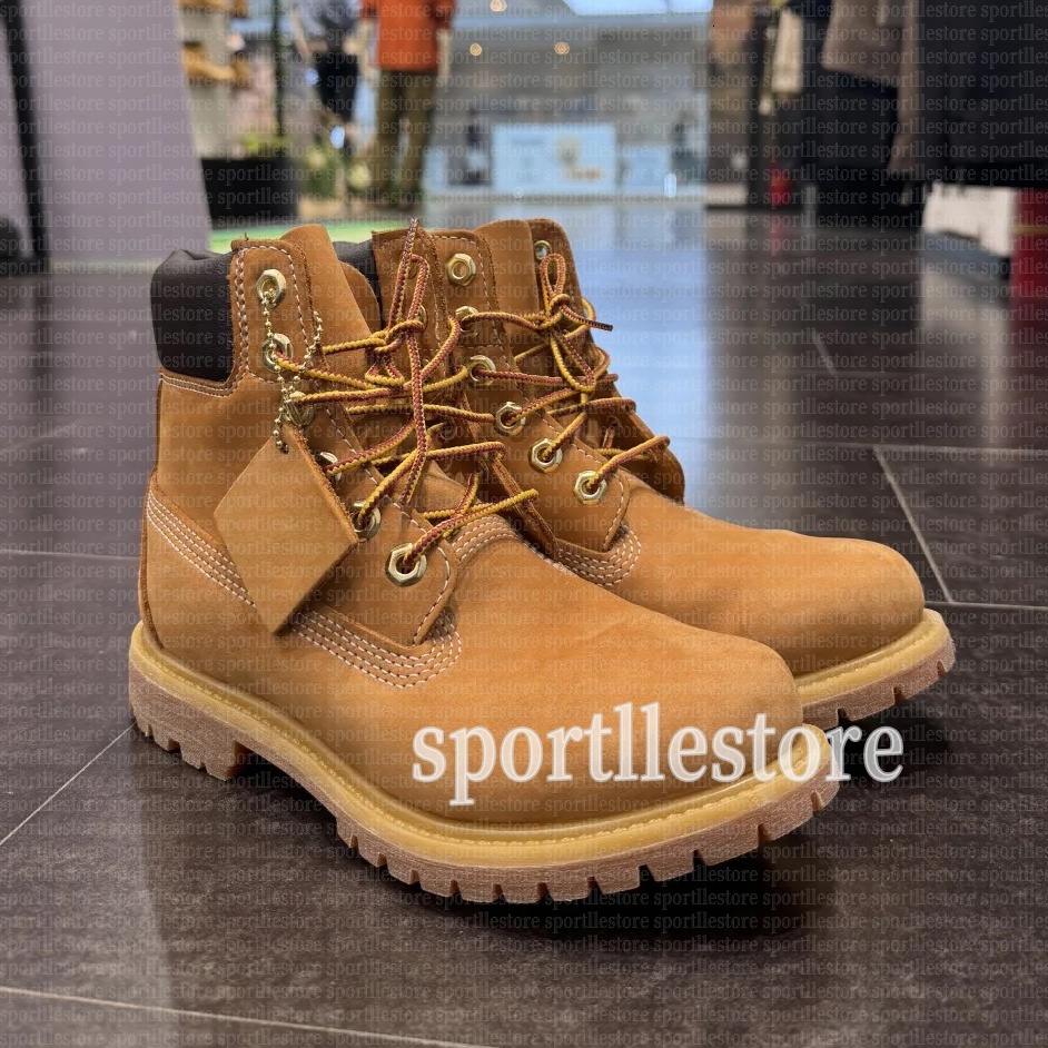 TOP Tims boot Designer luxury Boots Shoes Men Boots Waterproof Ankle Boots Classic Martin Shoe Cowboy yellow Black red Pink Hiking Motorcycle size36-46