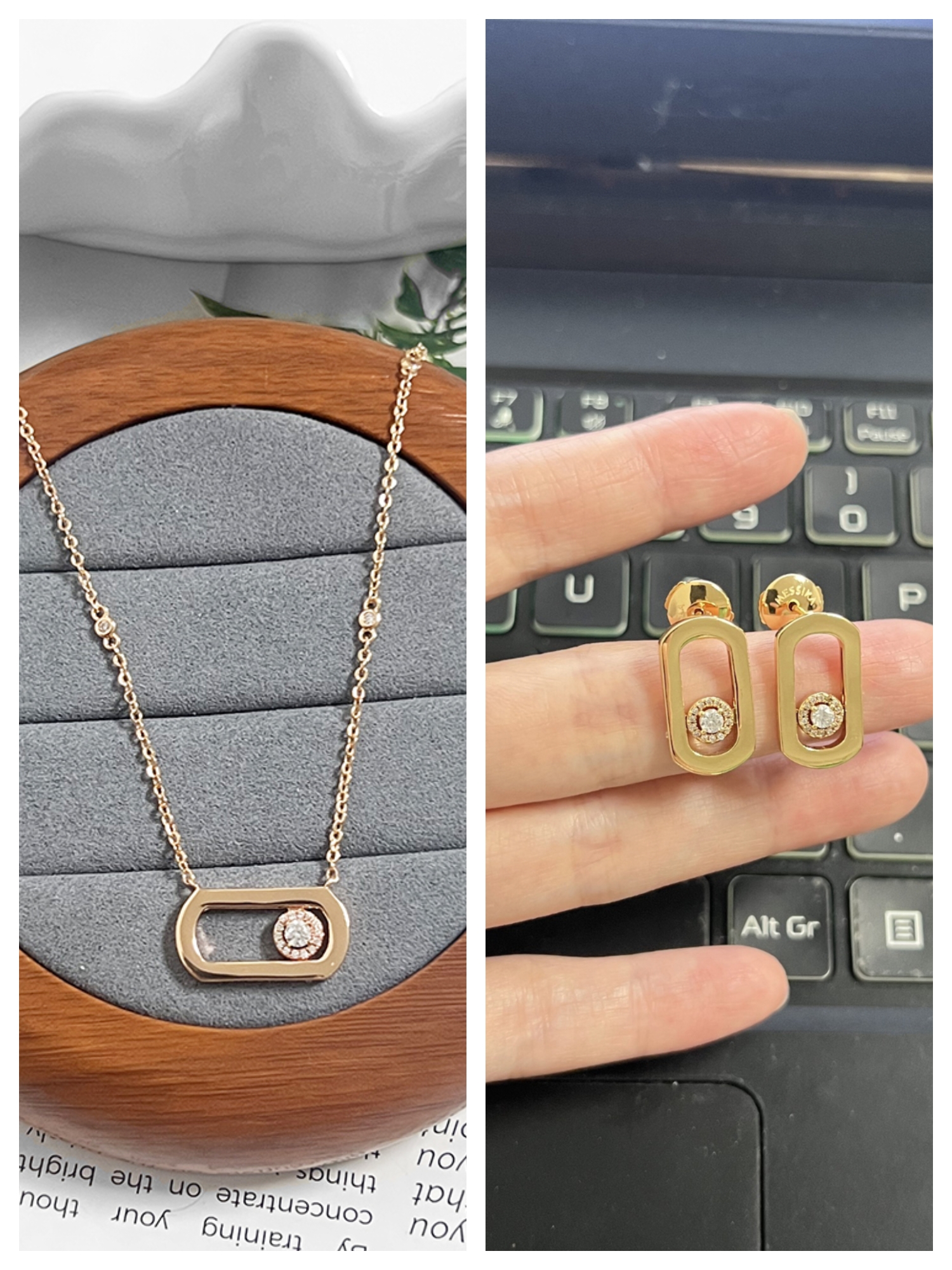 fashion luxurious diamond gold silver wide necklace organizer necklace for women teen girls trendy set chain fashion Party Mother Engagement gifts ladies cool