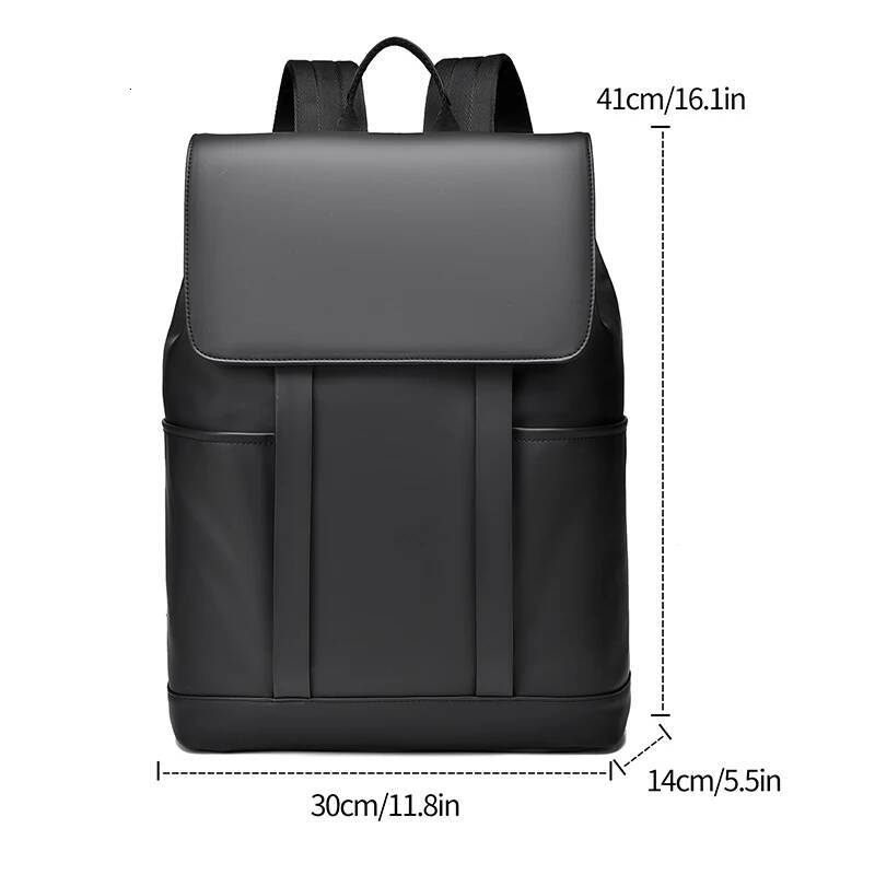 Leisure Business Backpacks For Men New 14-15 inch Laptop Urban Daily Work Back pack Teens Student Backpack Male Black