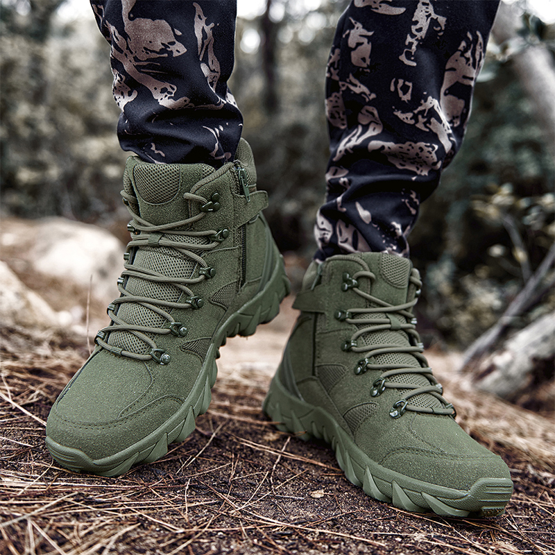 702 Magnum Large Breathable Tactical Boots Special Forces Outdoor Hiking Wear resistant Training Combat Boots High Gang Military Boots