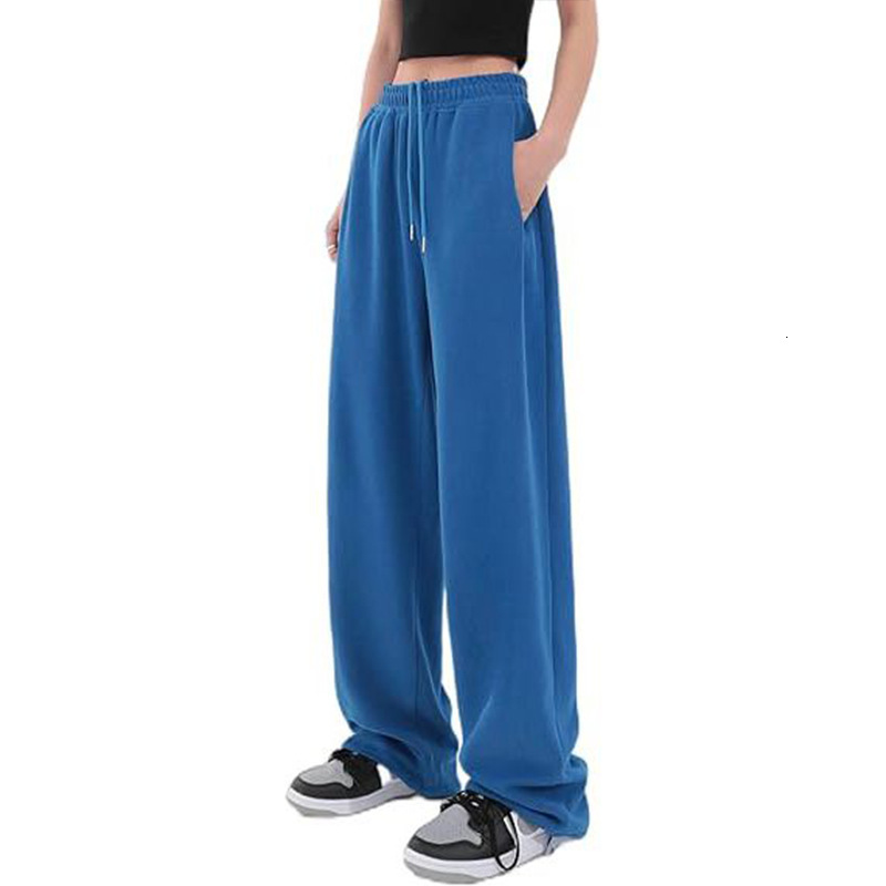 Free shipping designer Autumn Winter Casual Sweatpants Loose Comfortable Home Drawstring WideLeg Pants Straight Long Pants High quality clothing