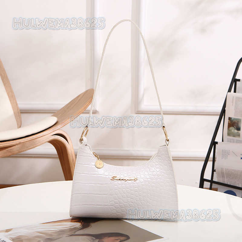 Womens Bag 2025 Spring Summer Trendy New Single Shoulder Bag Letter Pattern Trendy Underarm Bag Womens Bag H250804