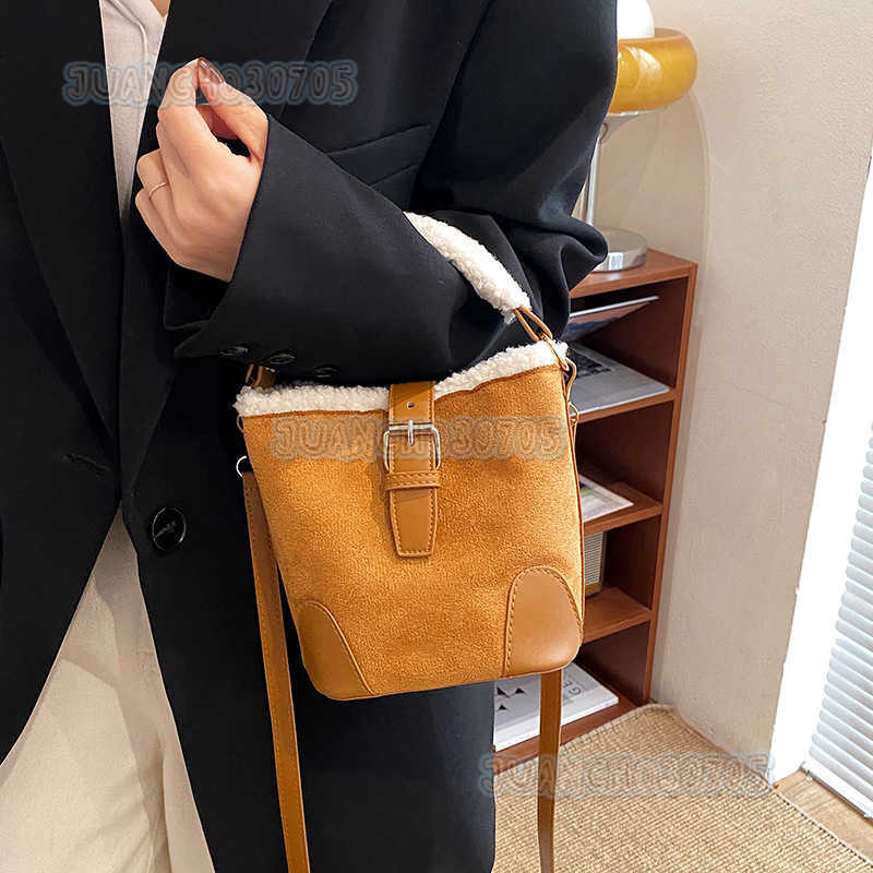 Handbag for Women Niche Style Cute Girl 2025 Spring Fashion Trend Bucket Bag Simple Crossbody Bag H250804