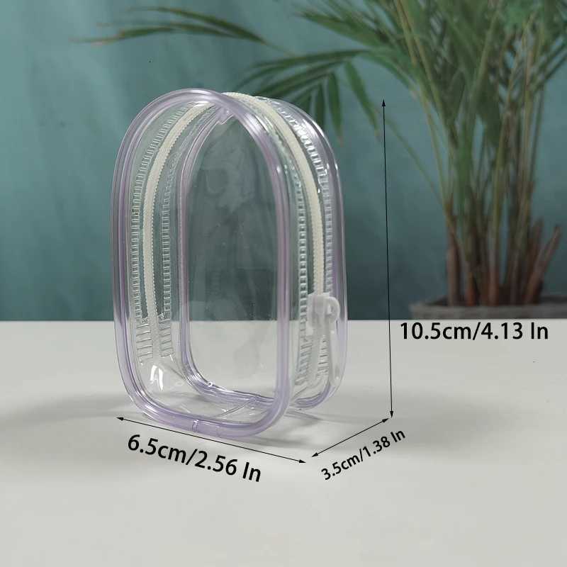 Clear Nendroid Figure Bag Transparent Mini Storage Outdoor Shopping Show Pouch For Little DIY Toys OB11 BJD Anime Dolls G250802