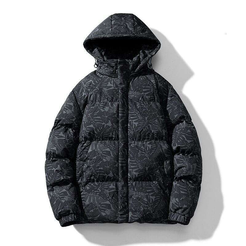 Fashion Warm Trendy Cotton Clothes Patchwork Top Hooded Jacket