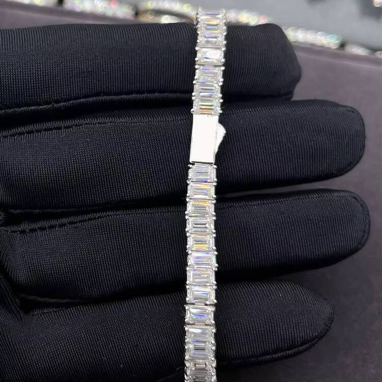VOAINO 2CT 10K 14K 18K Gold Lab Grown Diamond Tennis Bracelet Fine Jewelry Eternity Bracelet Women