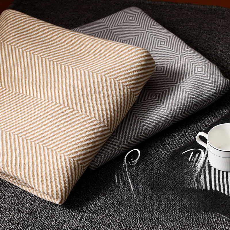 Light Luxury Airplane First Class Air Conditioning Office Sofa Nap Throw Car Blanket designer luxcury