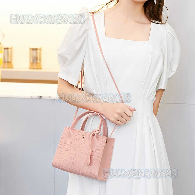 2025 Spring New Tote Bag Single Shoulder Bag Street Fashion Bag for Women Embossed Handbag H250804