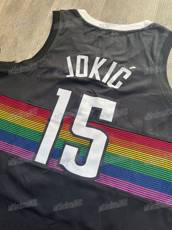 Personalized Custom Basketball Jersey 2025 City Edition Jersey Jokic Jamal Murray Gordon Peyton Watson Christian Braun Russell Westbrook