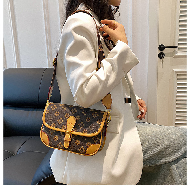 High-end women's bag women's autumn new European and American retro underarm bag temperament versatile one-shoulder crossbody bag2025