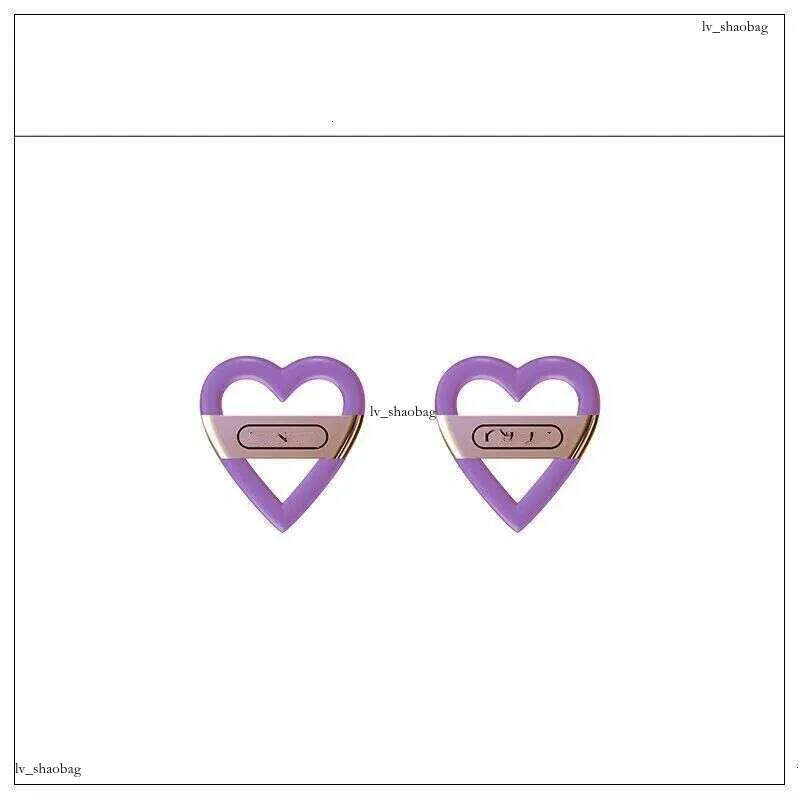 DHcollections Valentine's Day City Heart for Women Niche Design High-end New Trendy Stud Earrings Qixi Gift