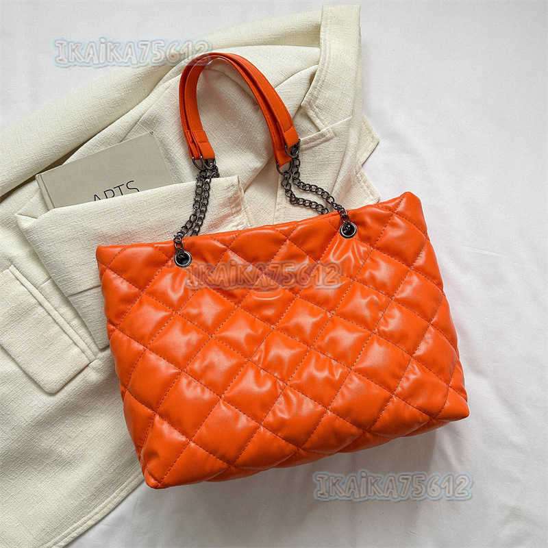 Fashion Casual Large Capacity Single Shoulder Womens Bag 2025 Autumn New Simple Trendy Handbag Simple Tote Large Bag H250804