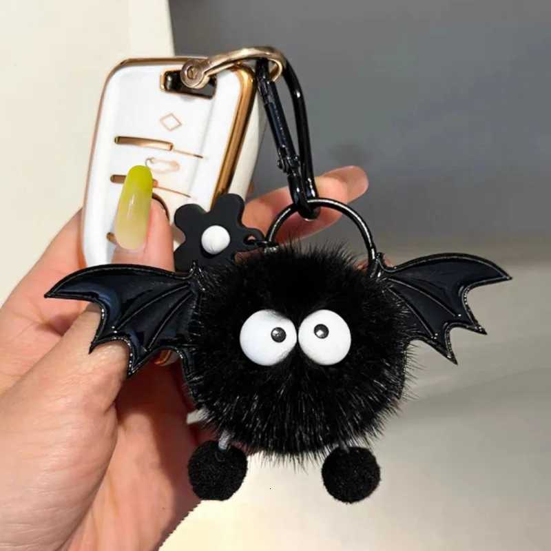 luxury jewelry Interesting little devil keychain Halloween pendant pom-pom monster keychain accessories Cute gift G250802