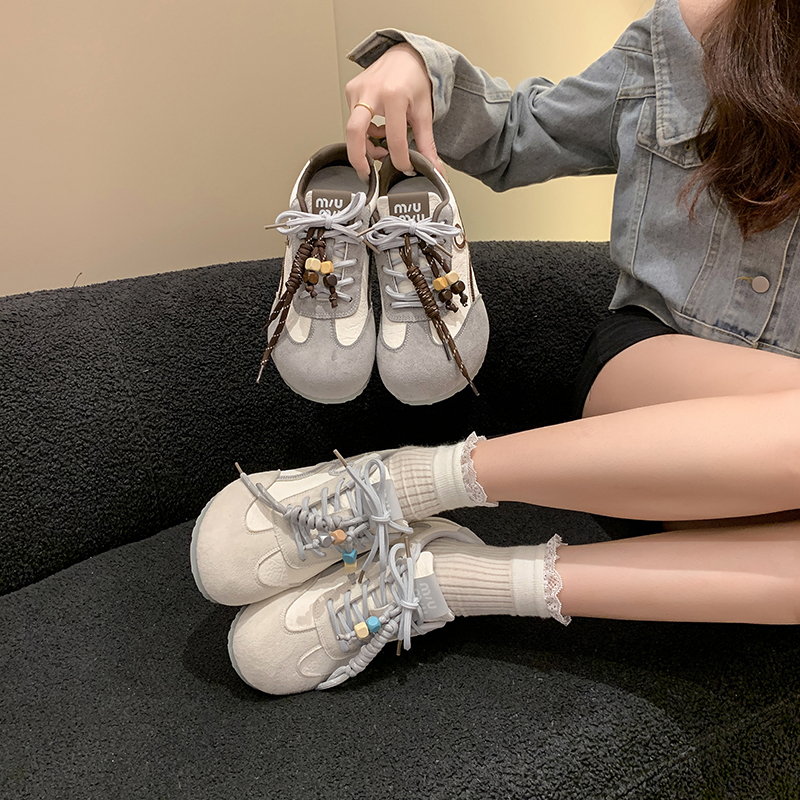 Classic Luxury Brand Women's Ballet running shoes Casual Sneakers Fashion Lightweight Shoes German training shoes Women Flat Bottom Breathable Jo