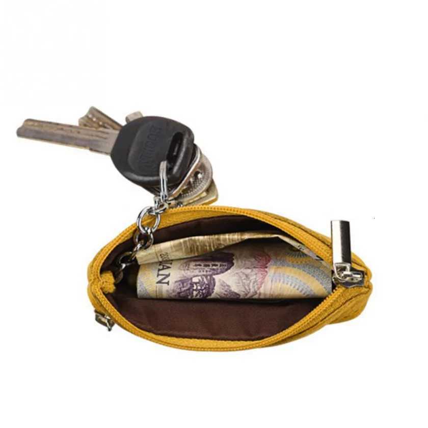 2019 Brand Casual Women Fashion Genuine Leather Car Key Holder Keyring Pouch Coin Purse Case Wallet G250802