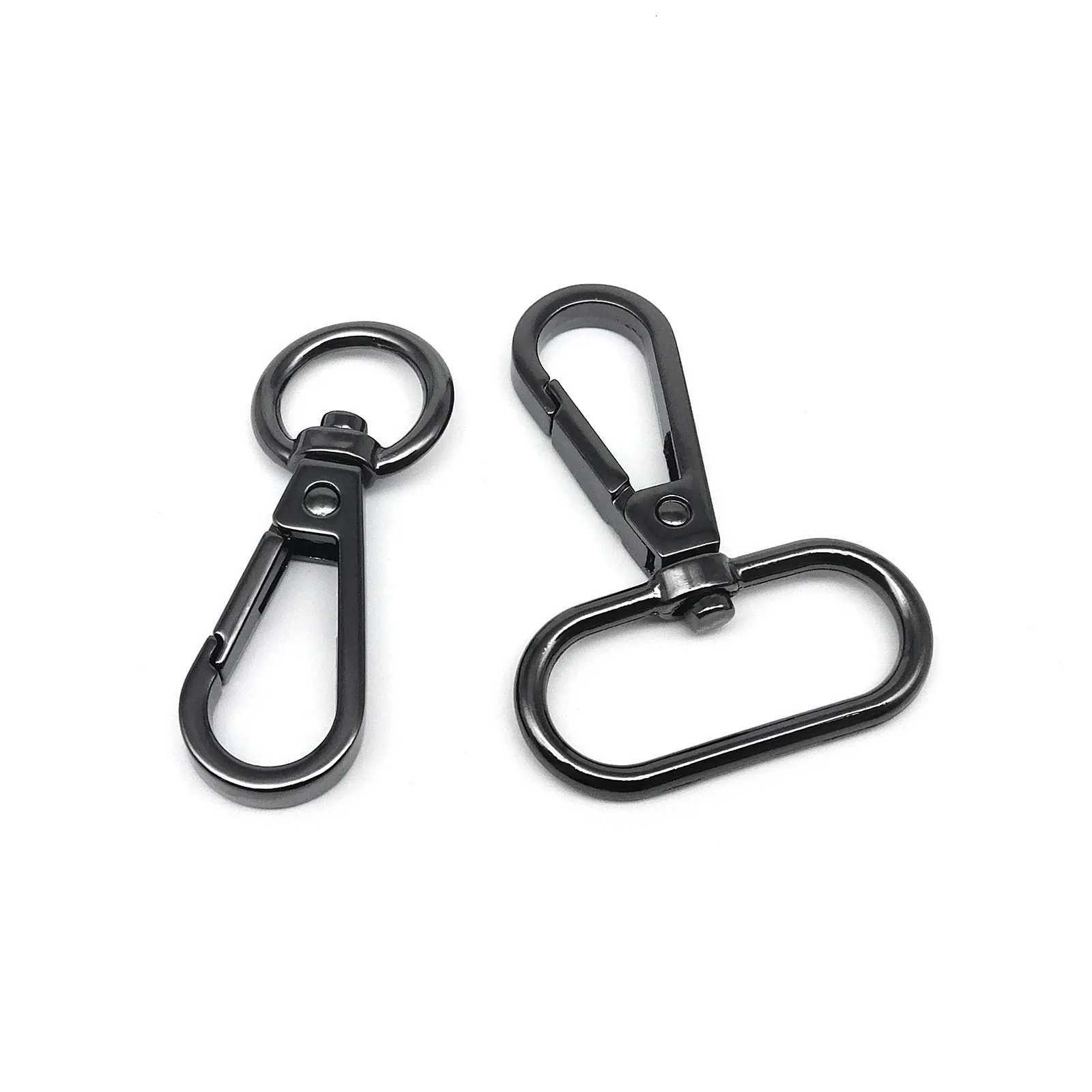Metal Swivel Lobster Leather Bag Handbag Purse Shoulder Strap Belt Clip Trigger Buckle Keychain Key Ring Dog Chain Collar Clasp G250802