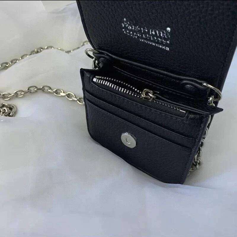 trendy short mini chain for men and women, shoulder bag, crossbody bag