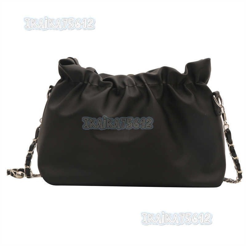 Niche Chain Crossbody Bag Personality Small Bag for Women 2025 New Trendy Fashion Aesthetic Single Shoulder Bucket Bag H250804