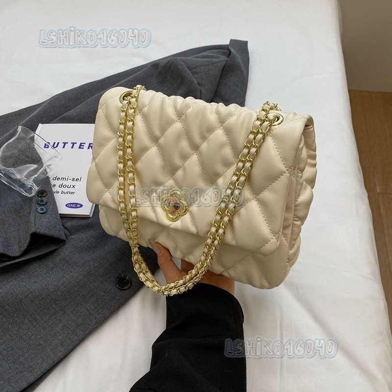 Minimalist Fashion Bag for Women 2024 Spring Summer New Niche Quilted Underarm Bag Single Shoulder Crossbody Bag H250804