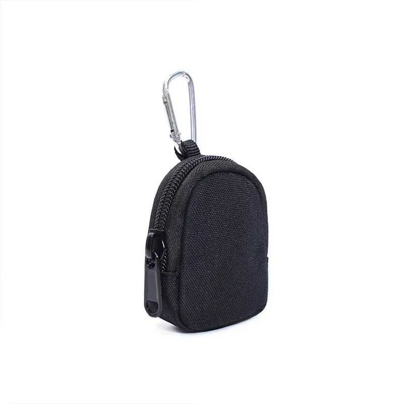 Mini EDC Bags Small Pocket Bags Tactical EDC Pouch Key Wallet Holder Men Canvas Coin Purses Pouch Zipper Outdoor Storage Bag G250802