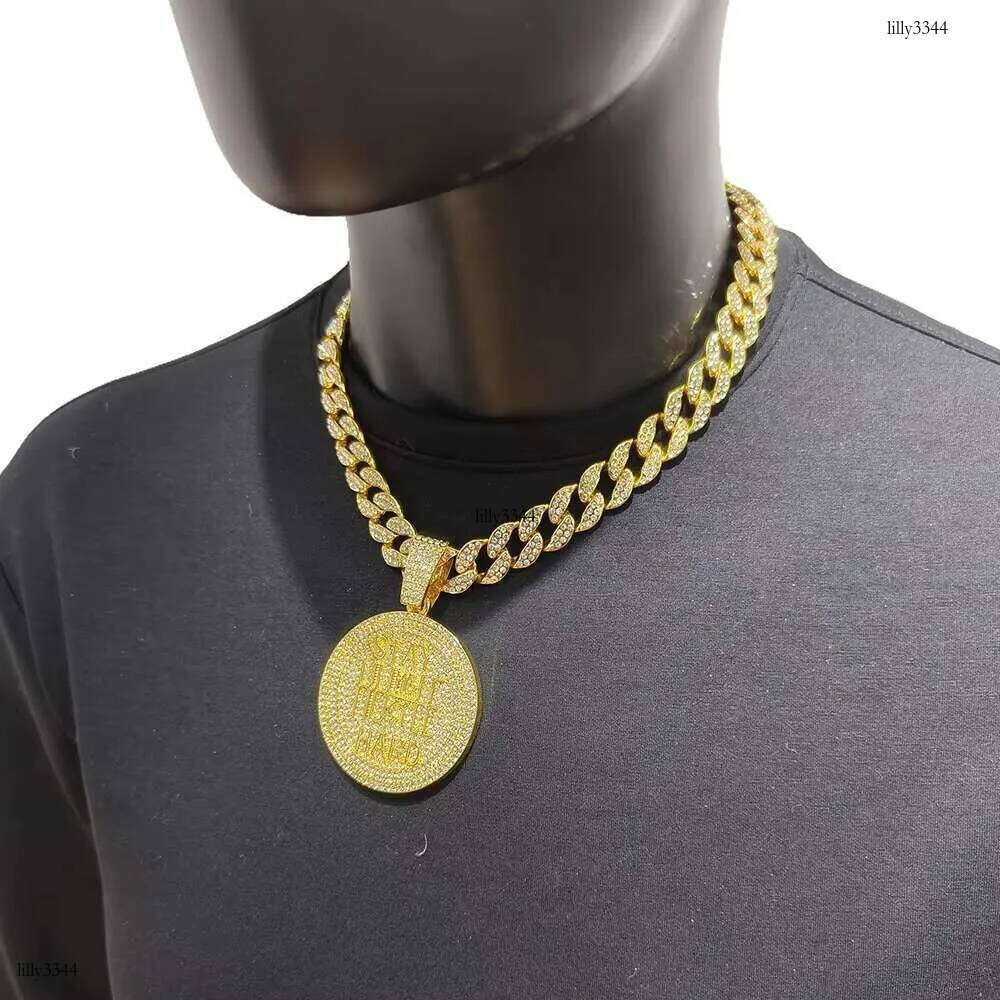 DHcollections Miami Chain Necklace With Pearl - Alloy Pendant For Various Ocns