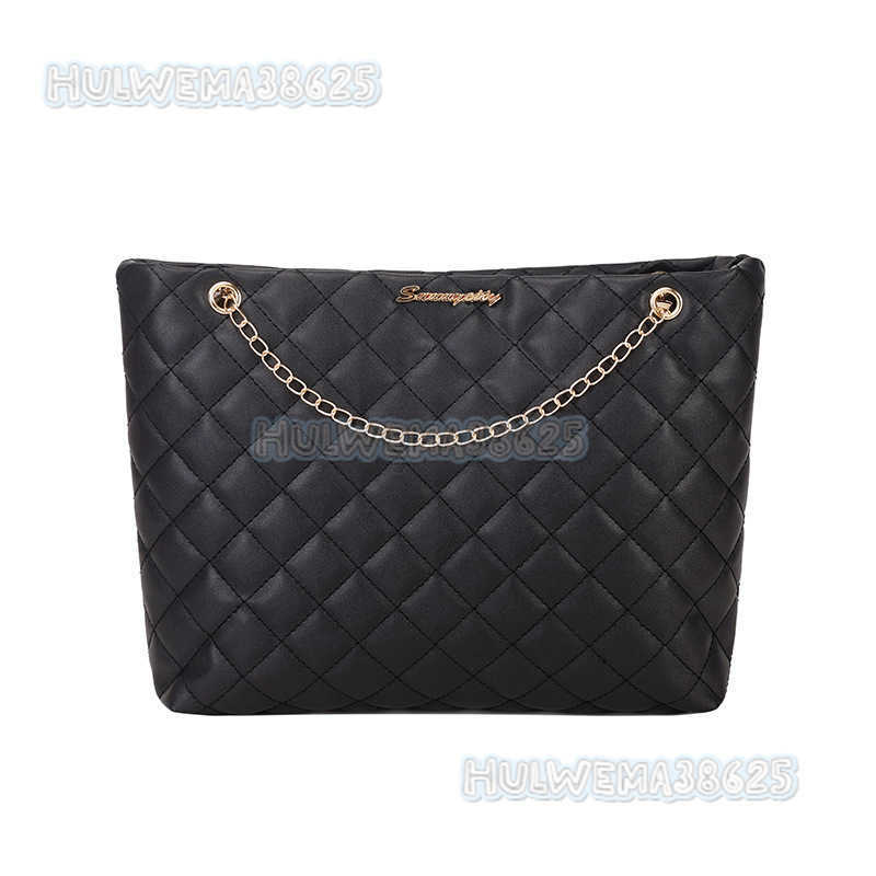 Womens Bag Tote Bag 2025 New Winter Diamond Bag Fashion Simple Shoulder Bag Underarm Bag H250804