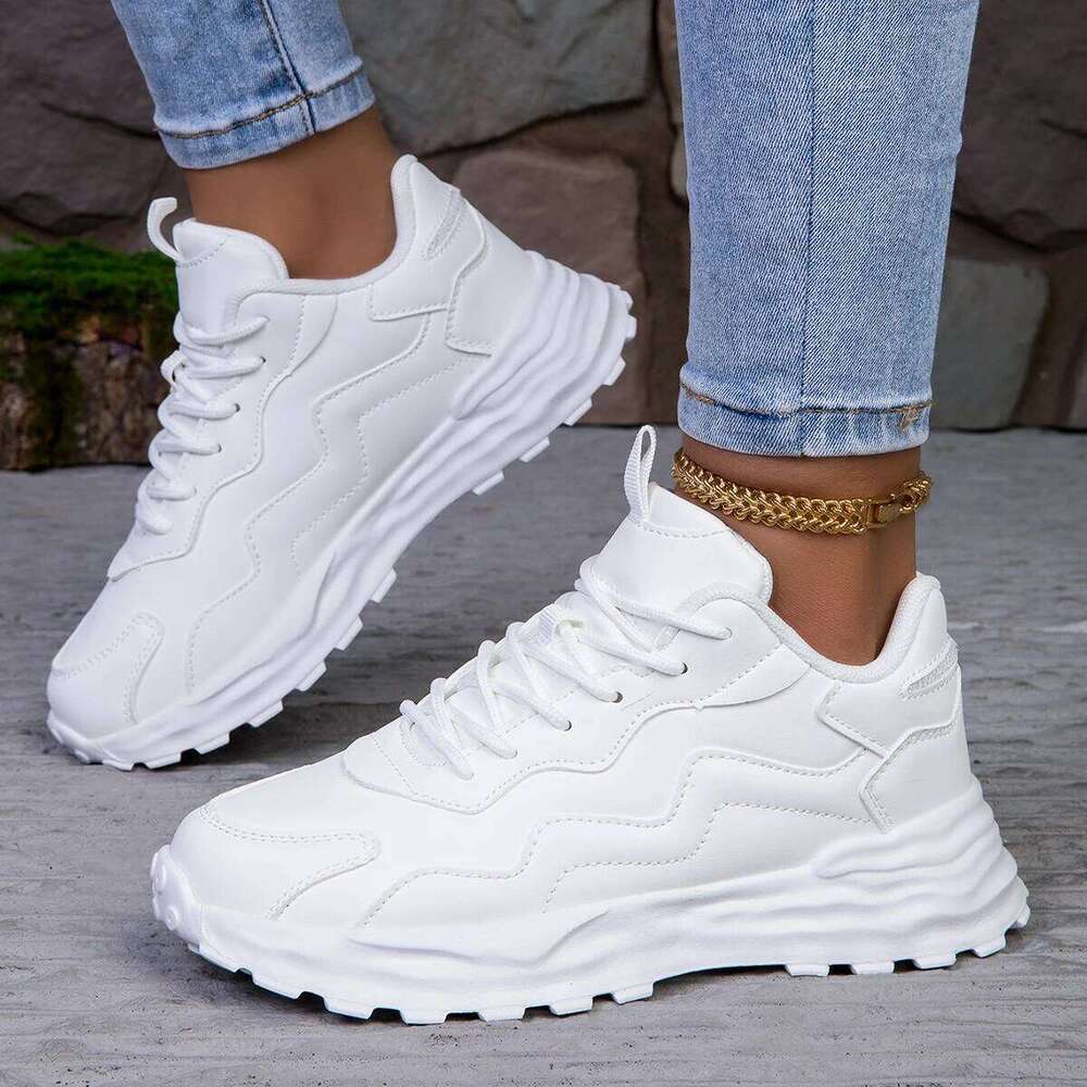 Fashion Woman Vulcanize Platform Casual Sneakers Women Flats Mesh Breathable Running Walking designer Shoes Chunky Sports Shoe