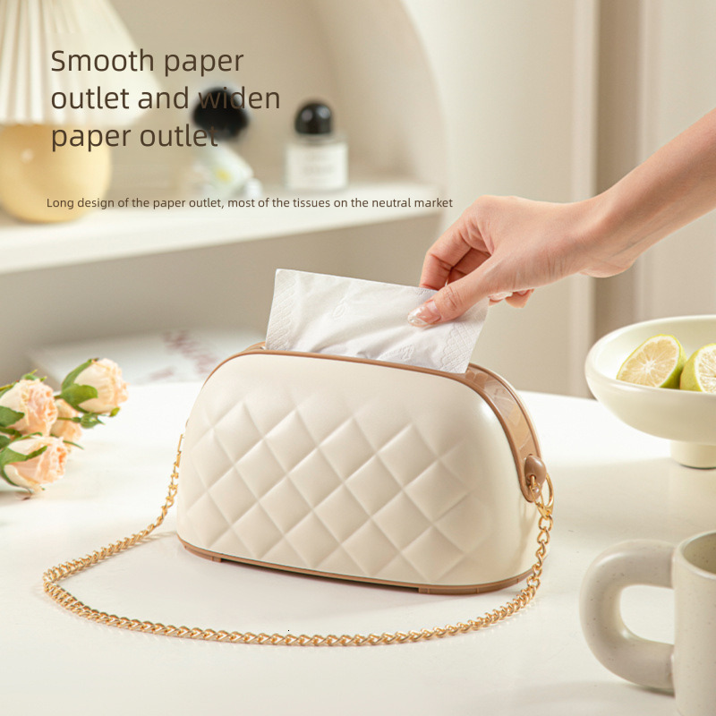 Bag Simple High-end Ins Style Light Living Room Kitchen Creative Tissue Box Internet Celebrity High Appearance