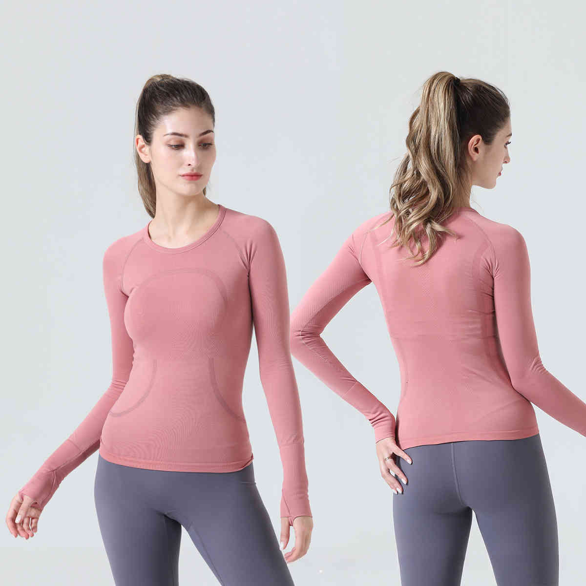 workout women swiftly t shirt High Elastic Breathable Running Align Top Quick Drying Seamless swiftlys tech long sleeve Sports Gym clothes pants