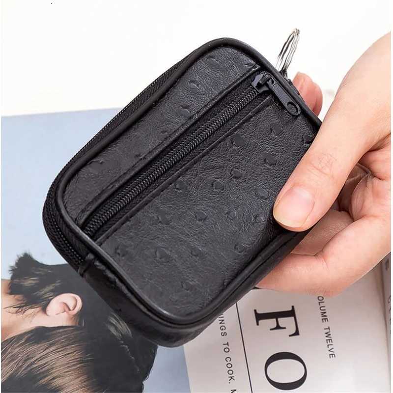 Men Small Coin Bag Casual Style Zipper Change Wallet Bag Small Soft Men Women Card Coin Key Holder G250802