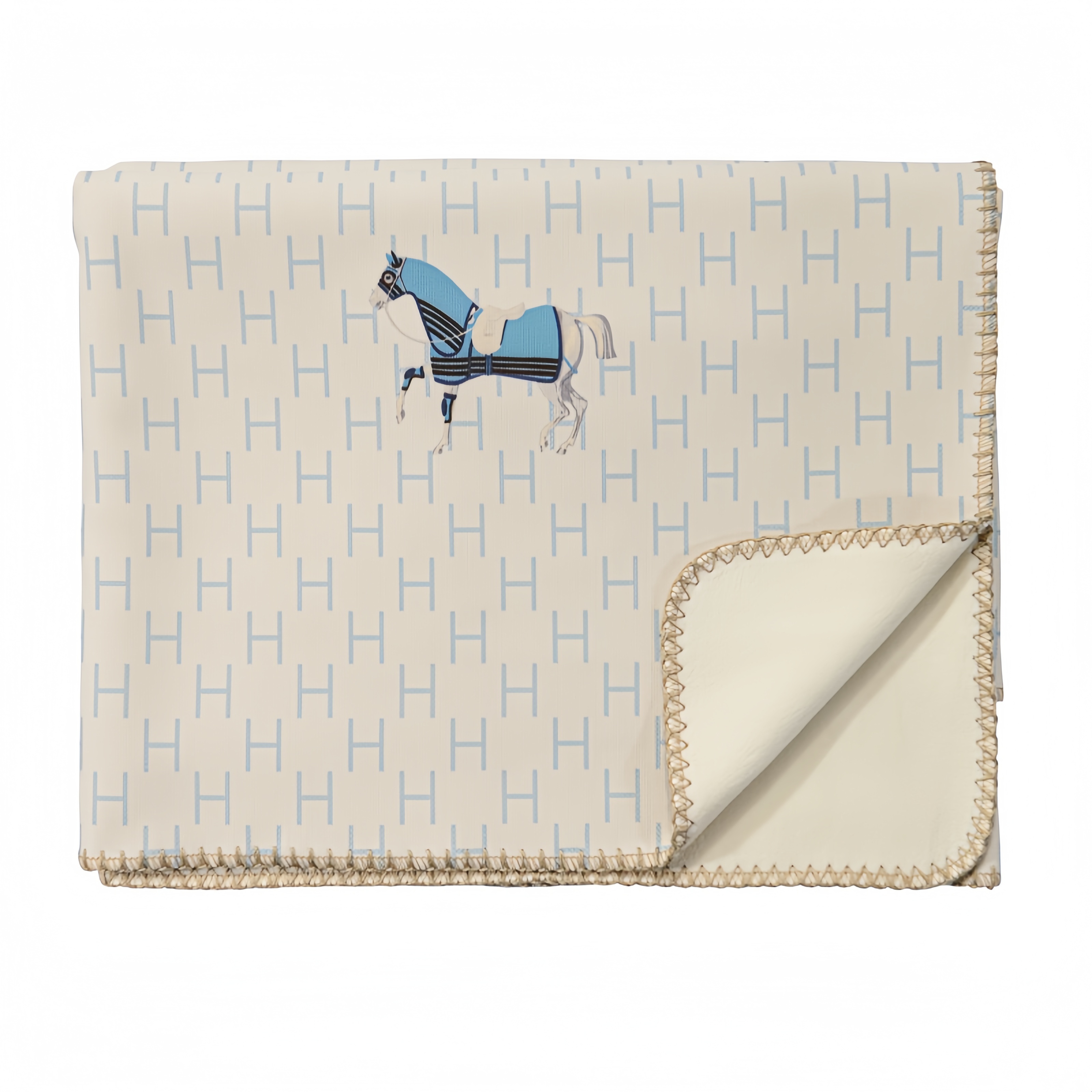 Designer Blanket H a luxury brand for mothers and babies Soft delicate breathable warm skin-friendly suitable as a covering blanket or air - condition