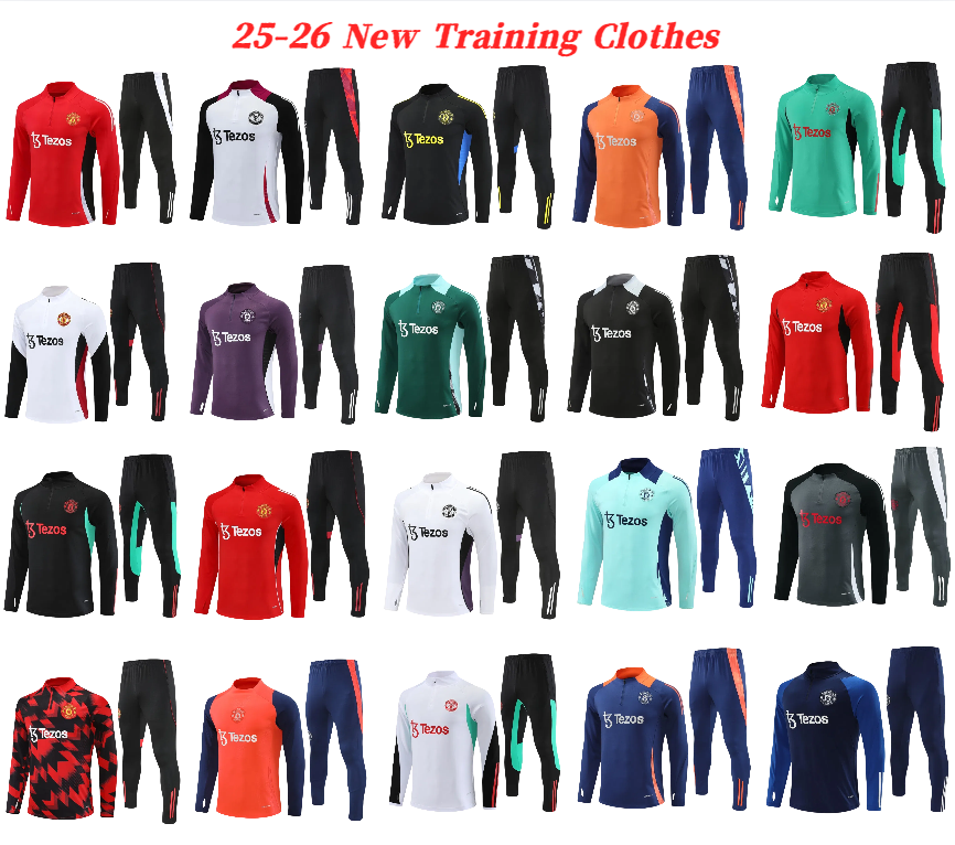 24 25 26 MAN CUNHA Soccer tracksuit Jersey MEN AMAD GARNACHO HOJLUND MAINOO MOUNT unted football suit shirt MARTINEZ FERNANDES YORO UNTED CASEMIRO MBEUMO Kids kit A