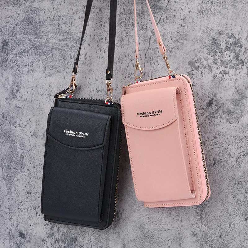 New Model Mobile Phone Bag - Trendy and Versatile Korean-style Mini Crossbody Bag Large Capacity Multi-slot Wallet - Womens Bag G250802