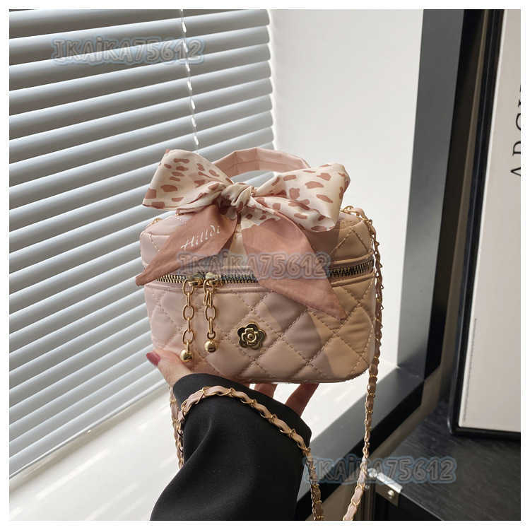 Trendy Mini Bags for Women 2025 New Handheld Small Bags Quilted Chain Bags Crossbody Bags Bowknot Bags H250804