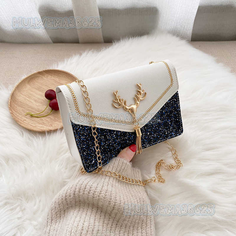 2025 Summer Small Square Bag Frosted Tassel Color Matching Chain Mobile Phone Bag Single Shoulder Oblique Cross Womens Bag H250804