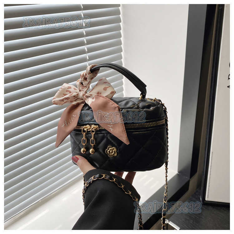 Trendy Mini Bags for Women 2025 New Handheld Small Bags Quilted Chain Bags Crossbody Bags Bowknot Bags H250804