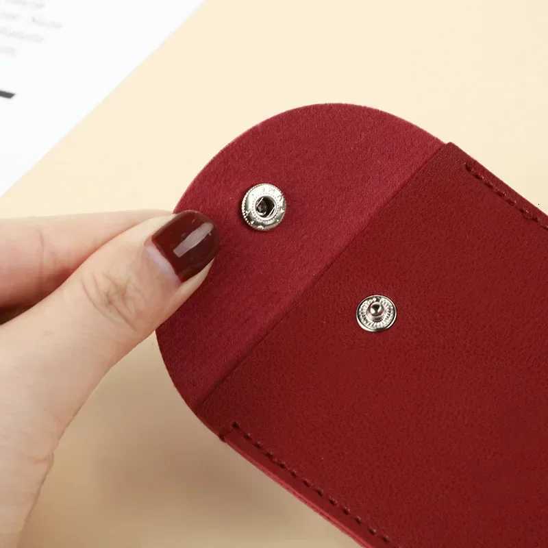 Pull Out Key Case Bags Women Men Solid Color PU Leather Key Wallets Housekeepers Car Key Holder Case Leather Bag for Keys G250802