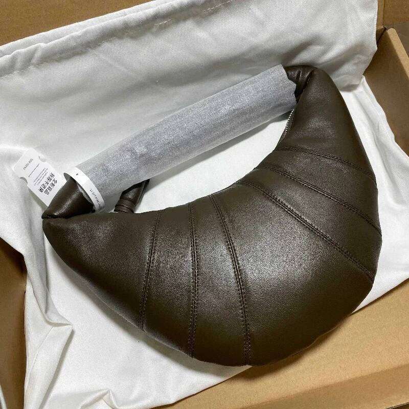 SS Lambskin Croissant High end Light Underarm Women s Handbag Brand Original Dumpling Bag bag