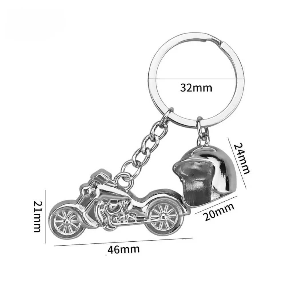 Originality Metal Stainless Moto 3D Simulation Keyring Backpack Key Ring Motorcycle Hobby Steel Keychain Pendant Chain Gift G250802