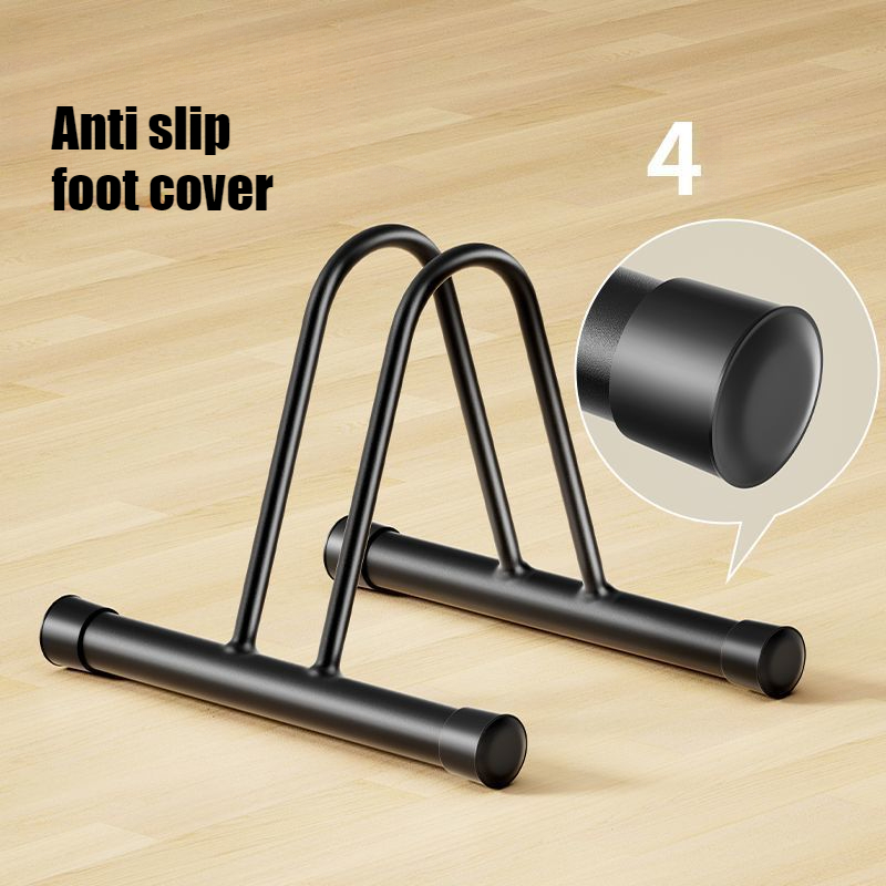 Bicycle Parking Rack Adjustable Bike Stand Bike Floor Stand Indoor Garage Storage Stand Bike Rack Suitable for All Bikes Mountain Bicycles Road