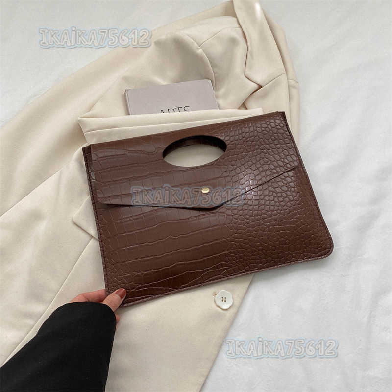 Fashion Clutch Bag Simple Tote Bag 2025 Summer New Casual Large Capacity Trendy Handbag H250804