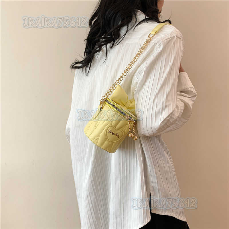 2025 New Simple Niche Design Chain Bag Niche Fashion Small Bag for Women Unique and Beautiful Bucket Bag H250804