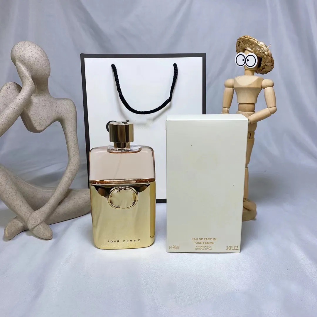 90ml Women White Perfume Good Fragrances Eau De Long Lasting Smell Man Parfum and EDP Cologne Spray High Quality0111