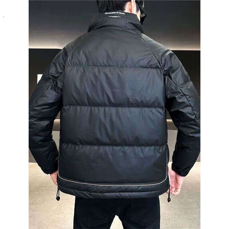 Jiujiang Down Jacket High-End Clothing Jiaxing Pinghu Stand Collar Men's Fashion 2024 New Model